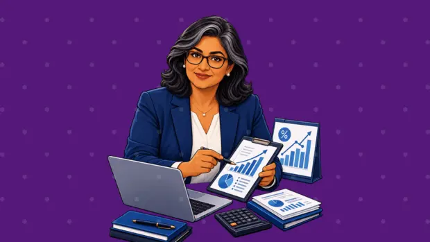 Couragier practical learning illustration — e-learning digital education platform, lion mascot Couragier